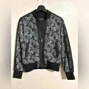 PXG Aloha Golf Bomber Jacket in Black and Green Size Small